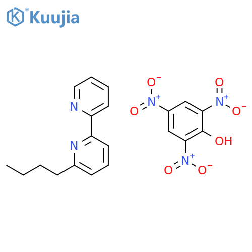 2,2'-Bipyridine, 6-butyl-, compd. with 2,4,6-trinitrophenol (1:1) structure