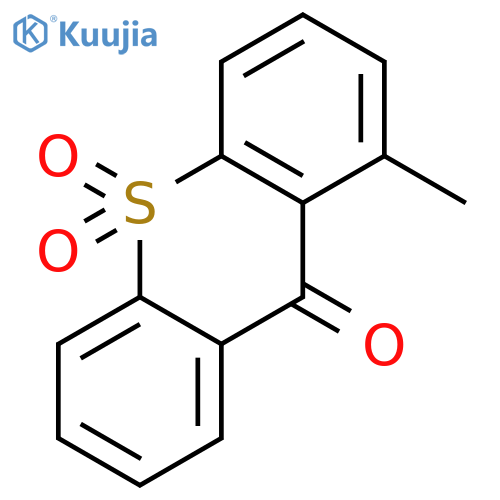 9H-Thioxanthen-9-one, methyl-, 10,10-dioxide structure