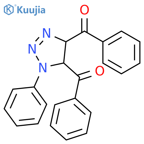 Methanone, (4,5-dihydro-1-phenyl-1H-1,2,3-triazole-4,5-diyl)bis[phenyl- structure
