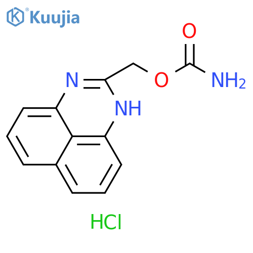 1H-Perimidine-2-methanol, carbamate (ester), monohydrochloride (9CI) structure