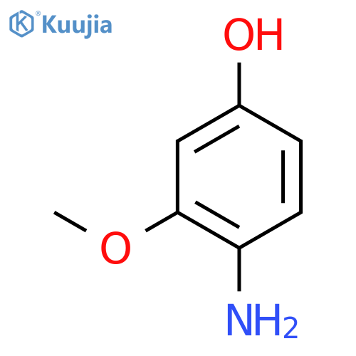 4-Amino-3-methoxyphenol structure