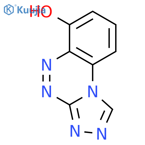 [1,2,4]Triazolo[3,4-c][1,2,4]benzotriazin-6-ol structure