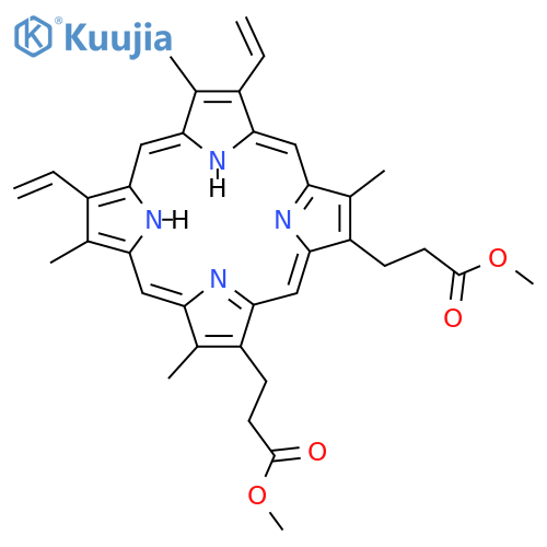 Ooporpyhrin dimethyl ester structure