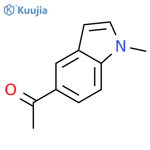 1-(1-methyl-1H-indol-5-yl)ethan-1-one structure