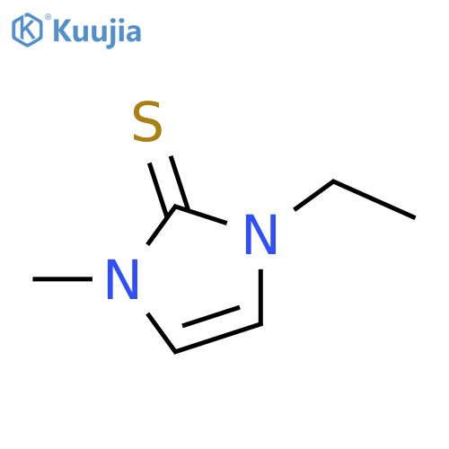 2H-Imidazole-2-thione, 1-ethyl-1,3-dihydro-3-methyl- structure