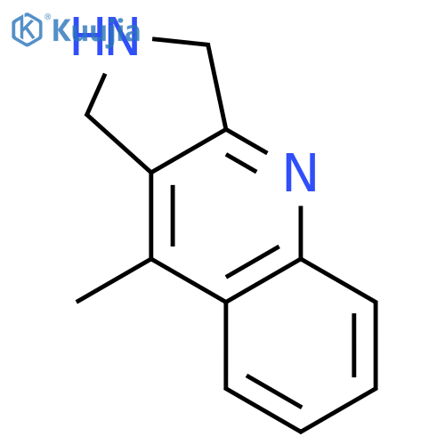 1H-Pyrrolo[3,4-b]quinoline, 2,3-dihydro-9-methyl- structure