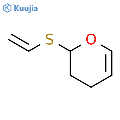 2H-Pyran, 2-(ethenylthio)-3,4-dihydro- structure