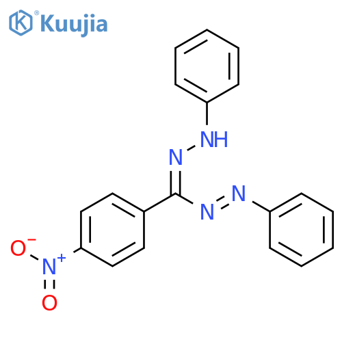 Diazene, [(4-nitrophenyl)(phenylhydrazono)methyl]phenyl- structure