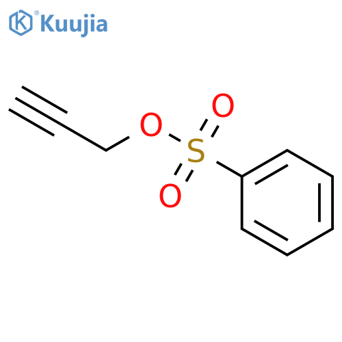 Propargyl benzenesulfonate structure