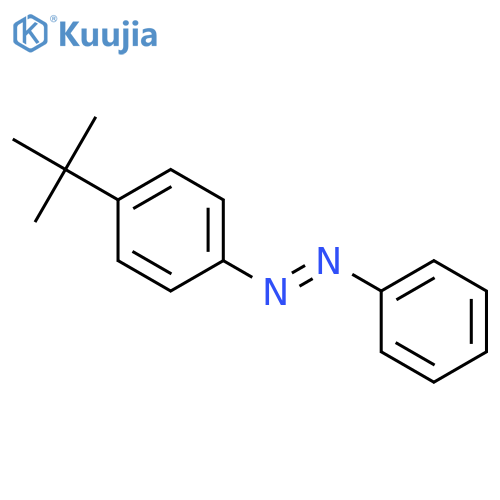 Diazene, [4-(1,1-dimethylethyl)phenyl]phenyl- structure