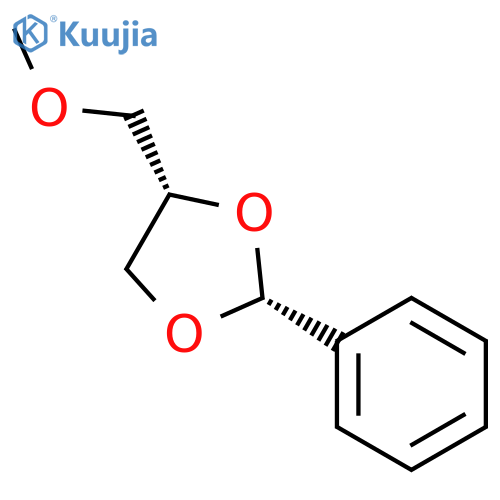 1,3-DIOXOLANE, 4-(METHOXYMETHYL)-2-PHENYL-, (2R-CIS)- structure