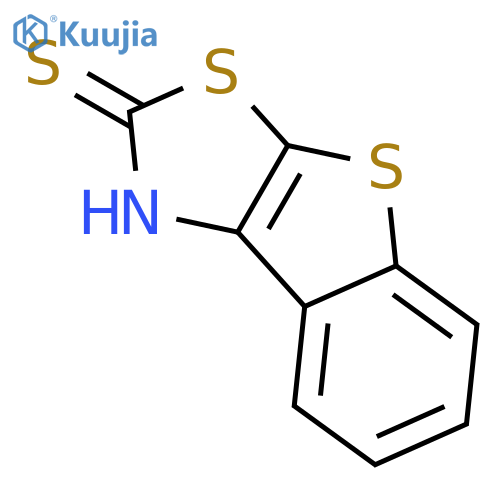 [1]BENZOTHIENO[3,2-D]THIAZOLE-2(1H)-THIONE structure