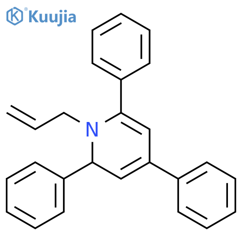 Pyridine, 1,2-dihydro-2,4,6-triphenyl-1-(2-propenyl)- structure