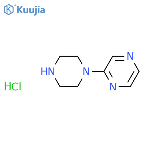 2-(piperazin-1-yl)pyrazine hydrochloride structure