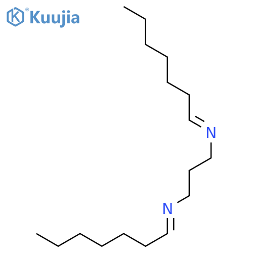 1,3-Propanediamine, N,N'-di-heptylidene- structure