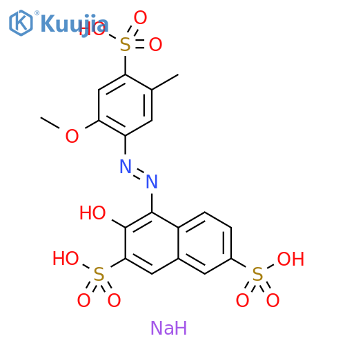 Cresidine Sulfonic Acid Azo R Salt Color Standard structure