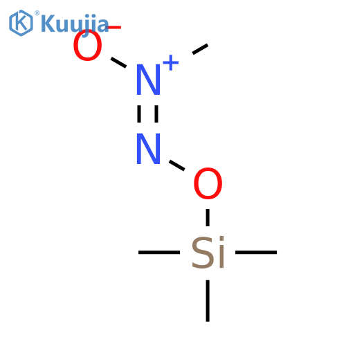 Diazene, methyl[(trimethylsilyl)oxy]-, 2-oxide, (E)- structure