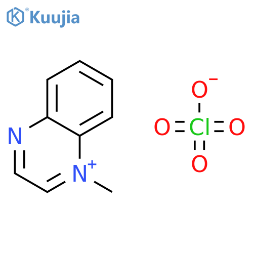 Quinoxalinium, 1-methyl-, perchlorate structure