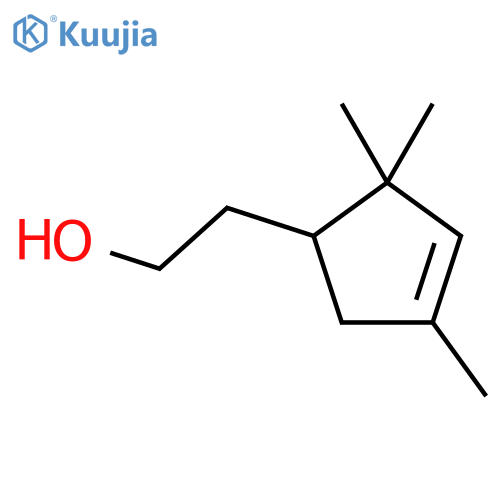3-Cyclopentene-1-ethanol, 2,2,4-trimethyl-, (R)- structure