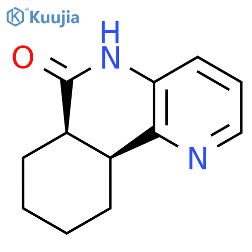 Benzo[c]-1,5-naphthyridin-6(5H)-one, 6a,7,8,9,10,10a-hexahydro-, cis- structure