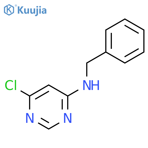 N-Benzyl-6-chloropyrimidin-4-amine structure