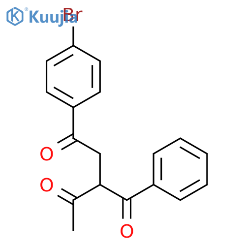 1,4-Pentanedione, 3-benzoyl-1-(4-bromophenyl)- structure