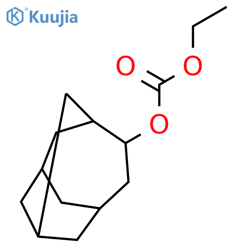Carbonic acid, ethyl tricyclo[4.3.1.13,8]undec-4-yl ester structure