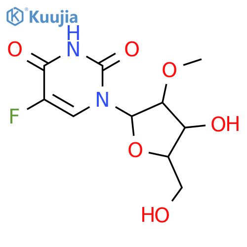 5-Fluoro-2’-O-methyluridine structure