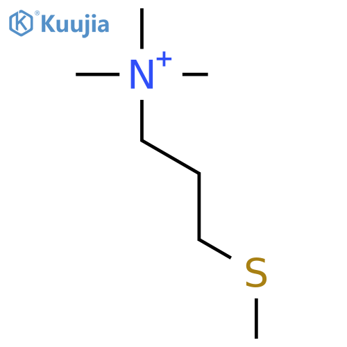 1-Propanaminium, N,N,N-trimethyl-3-(methylthio)- structure