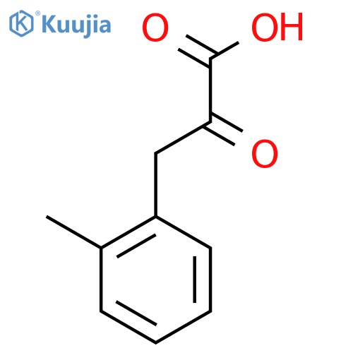 3-(2-Methylphenyl)-2-oxopropanoic acid structure