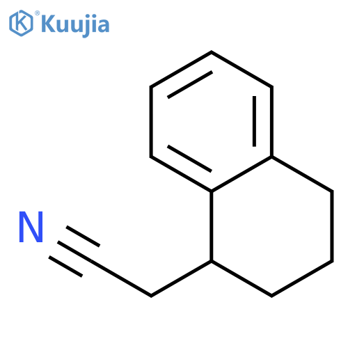 1-Naphthaleneacetonitrile, 1,2,3,4-tetrahydro- structure