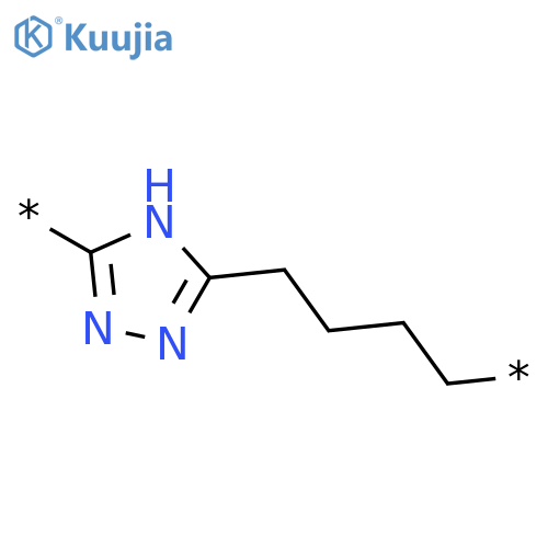 POLY(1H-1,2,4-TRIAZOLE-3,5-DIYL-1,4-BUTANEDIYL) structure