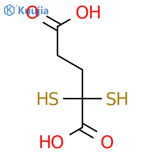 Pentanedioic acid, dimercapto- structure