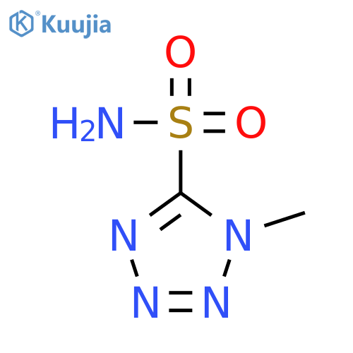 1-methyl-1H-1,2,3,4-tetrazole-5-sulfonamide structure