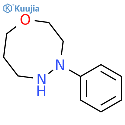 2H-1,4,5-Oxadiazocine, hexahydro-4-phenyl- structure