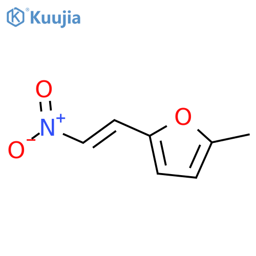 2-Methyl-5-(E)-2-nitrovinylfuran structure