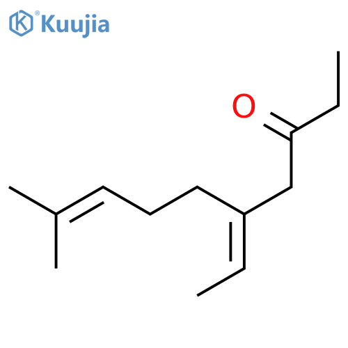 8-Decen-3-one, 5-ethylidene-9-methyl- structure