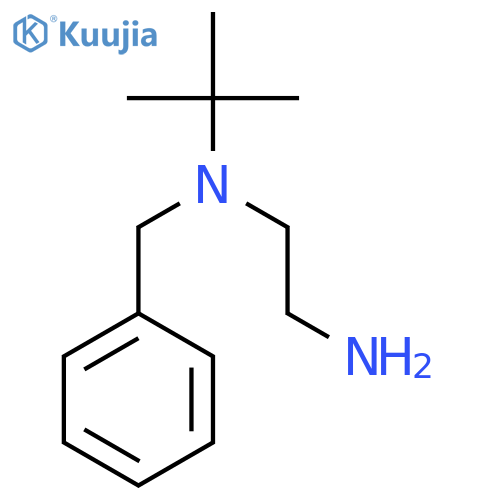 1,2-Ethanediamine, N-(1,1-dimethylethyl)-N-(phenylmethyl)- structure