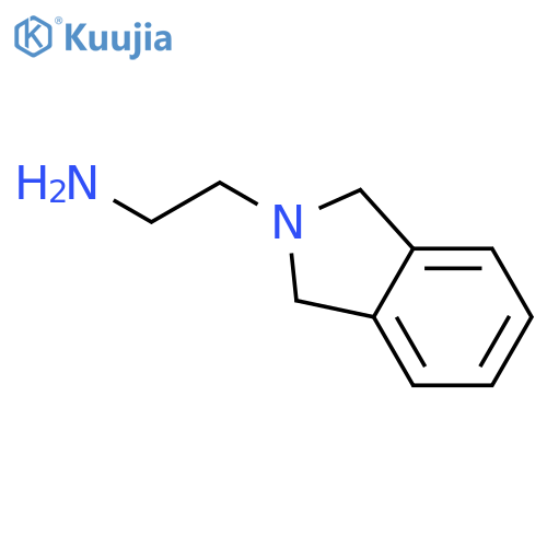 2-(2,3-dihydro-1H-isoindol-2-yl)ethan-1-amine structure