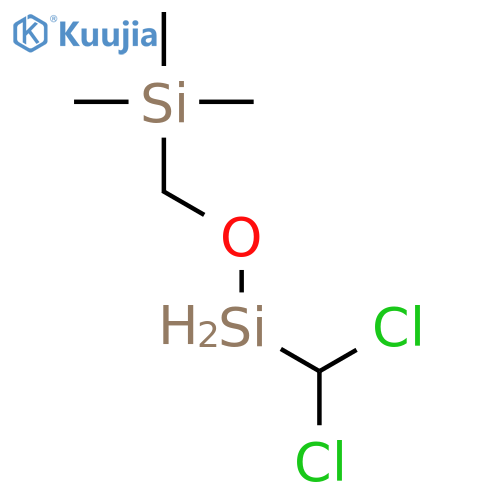 Silane, [[(dichloromethylsilyl)oxy]methyl]trimethyl- structure