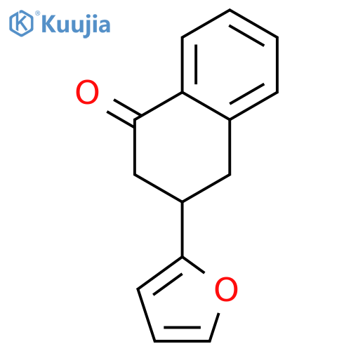1(2H)-Naphthalenone, 3-(2-furanyl)-3,4-dihydro- structure