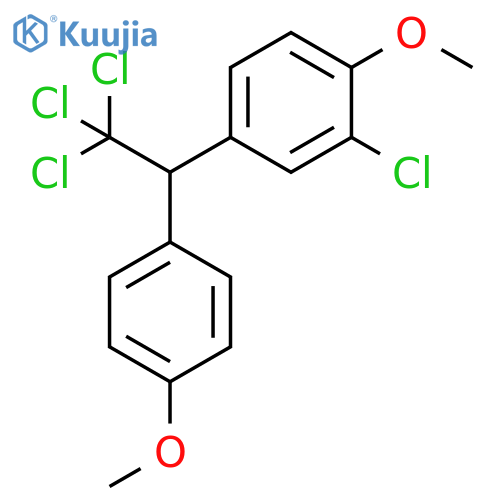 Benzene,2-chloro-1-methoxy-4-[2,2,2-trichloro-1-(4-methoxyphenyl)ethyl]- structure