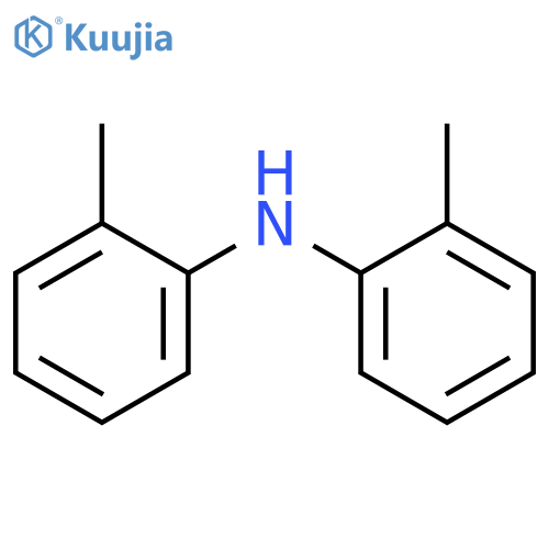 benzenamine, 2-methyl-n-(2-methylphenyl)- structure