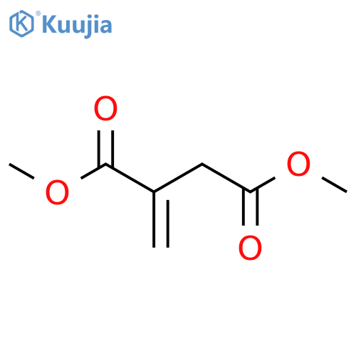 1,4-dimethyl 2-methylidenebutanedioate structure