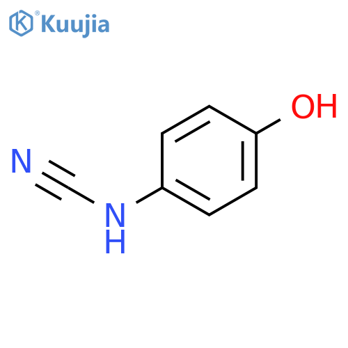 Cyanamide, (4-hydroxyphenyl)- structure