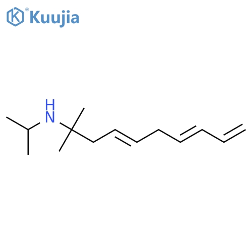 4,7,9-DECATRIEN-2-AMINE, 2-METHYL-N-(1-METHYLETHYL)- structure