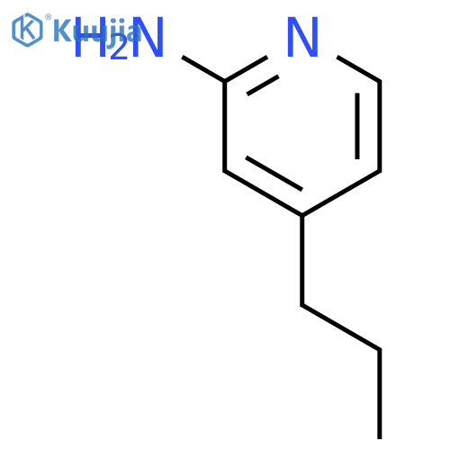 4-Propylpyridin-2-amine structure