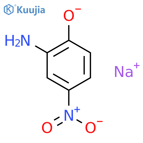 Sodium 2-amino-4-nitrophenolate structure