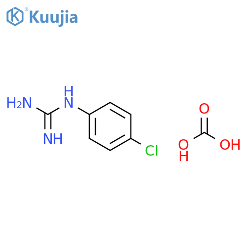4-CHLOROPHENYLGUANIDINE CARBONATE structure