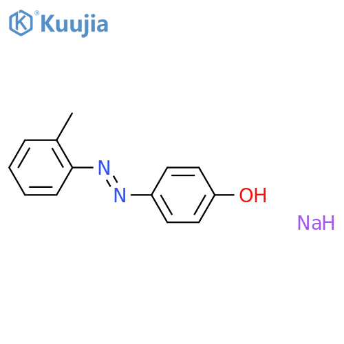 Phenol, 4-[2-(2-methylphenyl)diazenyl]-, sodium salt (1:1) structure